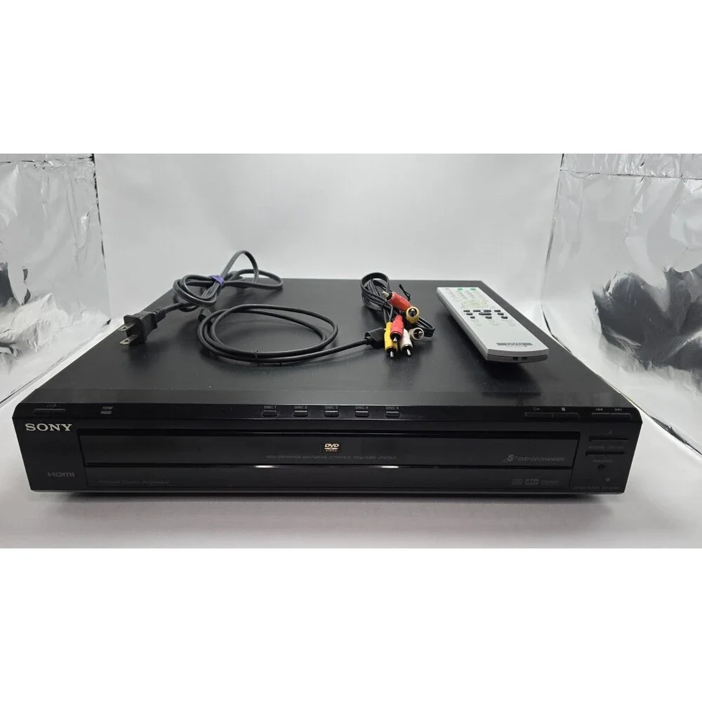 Near Mint Tested Sony DVP-NC85H HDMI 5-Disc Changer DVD/CD Player + Remote